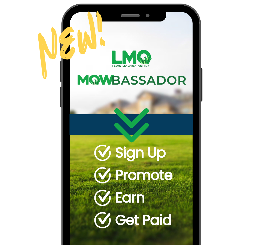 Affiliate Lawn Mowing Online app